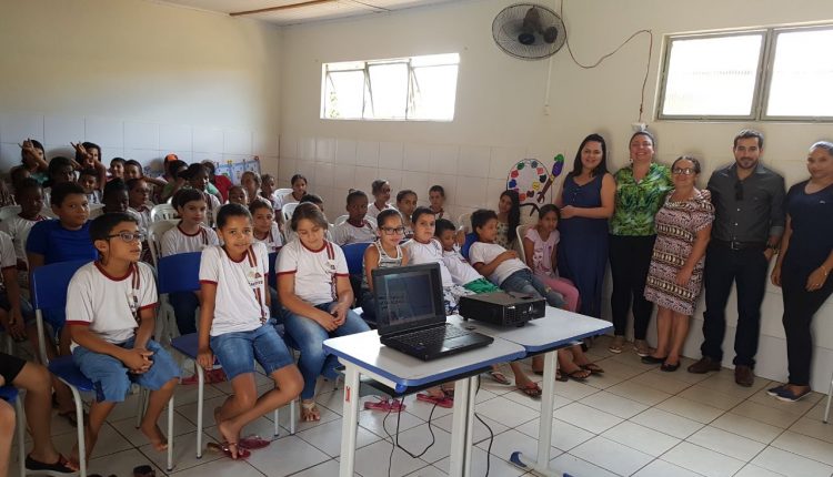 USF de Aroeiras realiza atividade na escola da comunidade