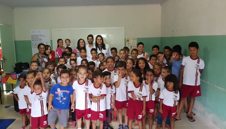 Secretaria de Saúde realiza atividades do Programa Saúde da Família em escolas de Campinas e Santa Luzia