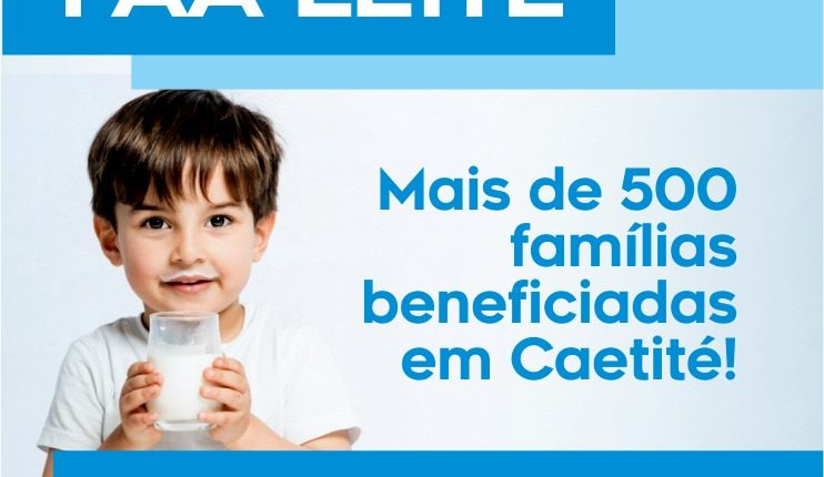 Programa PAA Leite beneficia mais de 500 famílias em Caetité