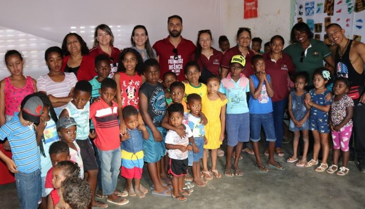 Programa Primeira Infância no SUAS realizou dia da criança na Comunidade Quilombola de Malhada