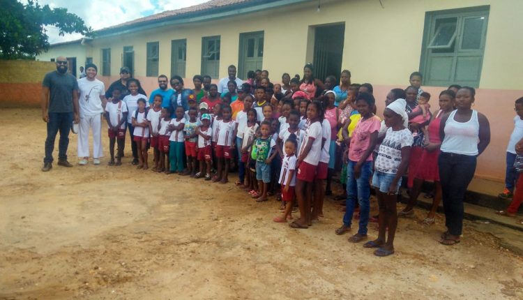 Projeto itinerante “Unindo forças” é realizado na Comunidade de Sambaíba