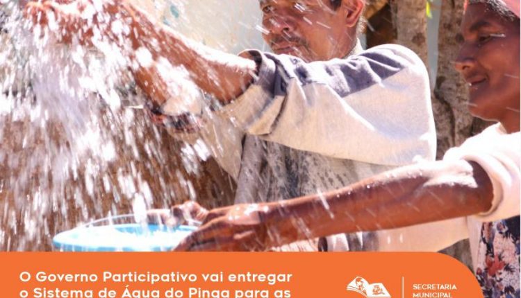 Prefeitura de Caetité vai inaugurar maior sistema de água do interior do município