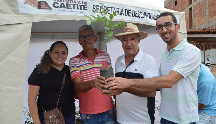 Prefeitura distribui mudas de plantas nativas na Feira da Agricultura Familiar